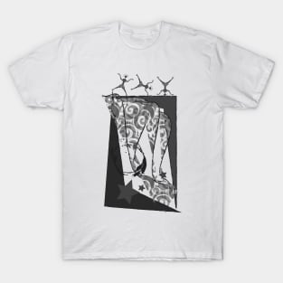 Somersault Abstrace Design T-Shirt